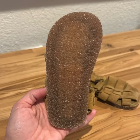 Kids Tan Sandals - Picture 3 of 6